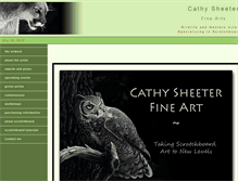 Tablet Screenshot of cathysheeter.com